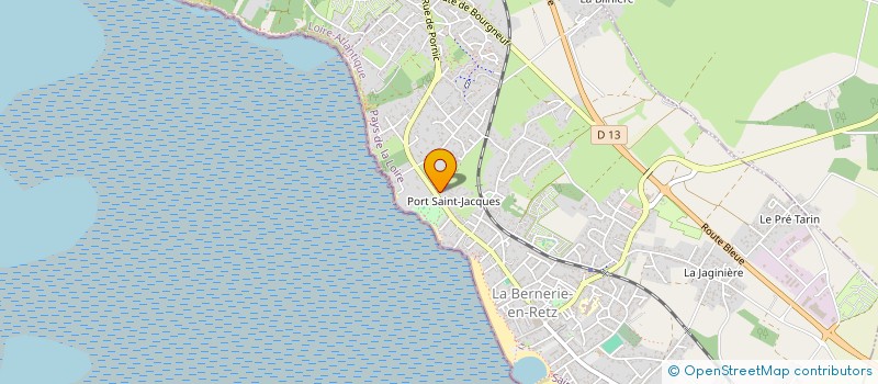 localisation de l'entreprise MADAME VIVIANE ASTEGIANO  LA BERNERIE-EN-RETZ