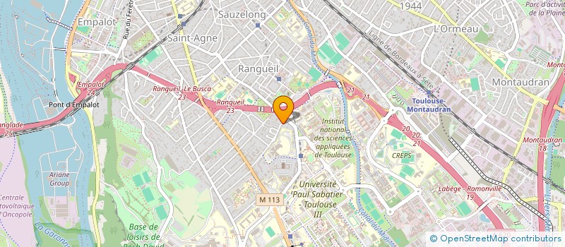 localisation de l'entreprise MADAME VIVIANE AURIOL à TOULOUSE