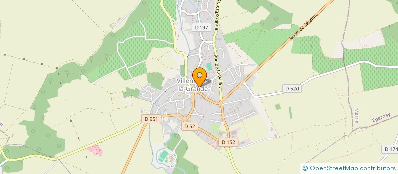 localisation de l'entreprise MADAME VIVIANE BADEE  VILLENAUXE-LA-GRANDE