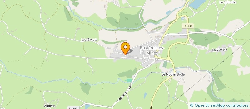 localisation de l'entreprise MADAME VIVIANE BARTHOMIER à BUXIERES-LES-MINES