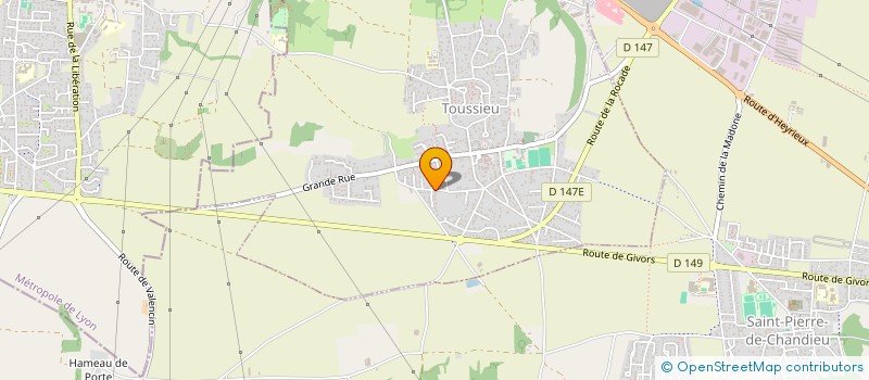 localisation de l'entreprise MADAME VIVIANE BEDRINES  TOUSSIEU