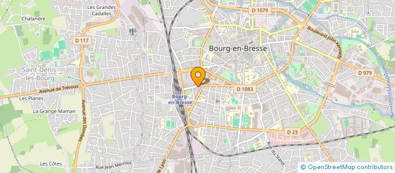 localisation de l'entreprise MADAME VIVIANE BIRAUD à BOURG-EN-BRESSE