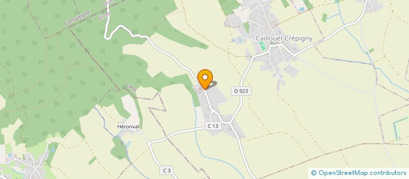 localisation de l'entreprise MADAME VIVIANE BOMMEL à CAILLOUEL-CREPIGNY