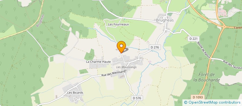 localisation de l'entreprise MADAME VIVIANE BRUN  BRUGHEAS