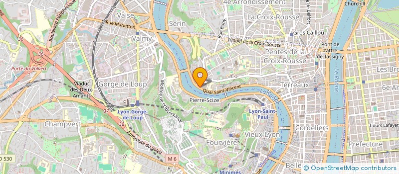 localisation de l'entreprise MADAME VIVIANE BUZOT à LYON