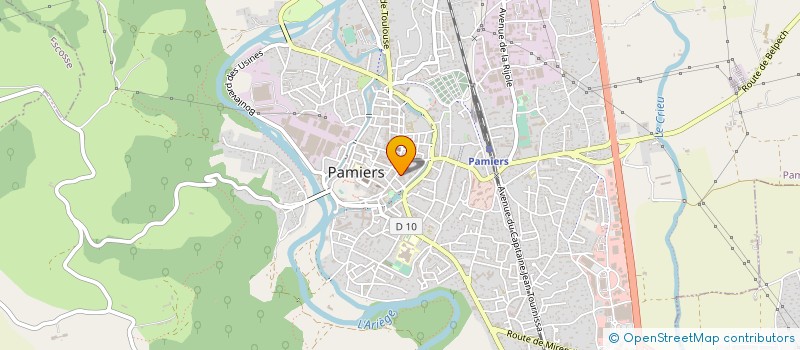 localisation de l'entreprise MADAME VIVIANE CALLEA à PAMIERS