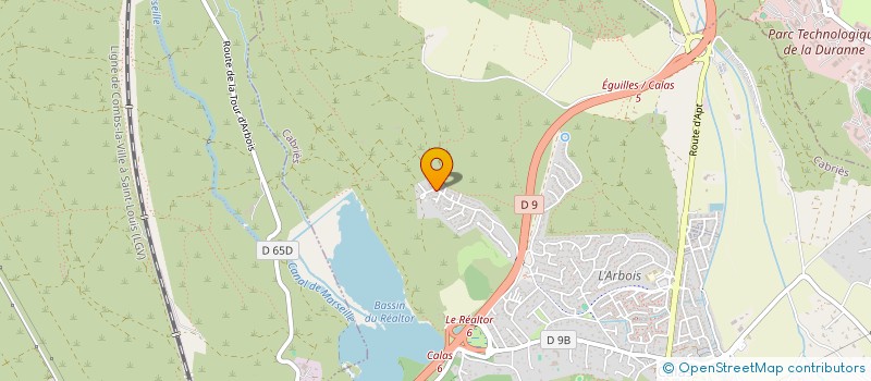 localisation de l'entreprise MADAME VIVIANE CANO  CABRIES