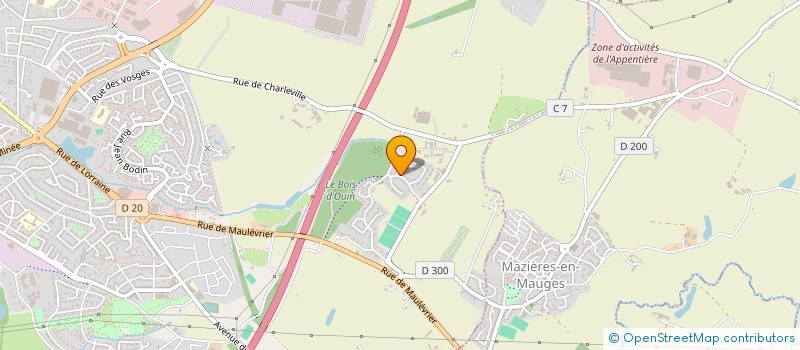 localisation de l'entreprise MADAME VIVIANE CHEVALON à CHOLET