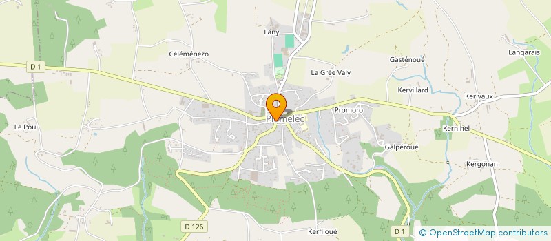 localisation de l'entreprise MADAME VIVIANE CHOMONT  PLAUDREN