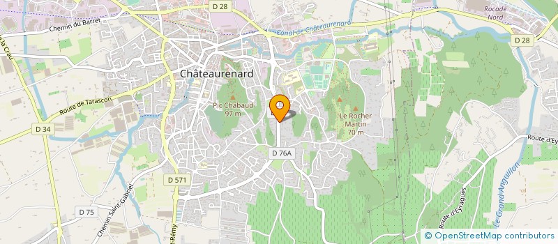 localisation de l'entreprise MADAME VIVIANE COEUR à CHATEAURENARD