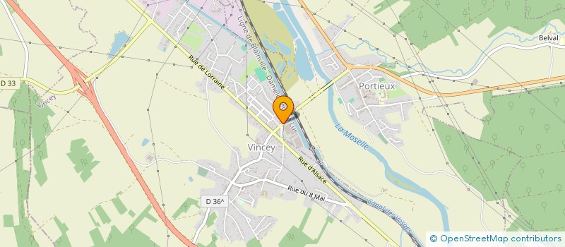 localisation de l'entreprise MADAME VIVIANE CORREA EUFROSINO  VINCEY