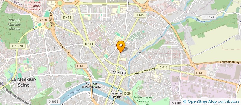 localisation de l'entreprise MADAME VIVIANE CORROY à MELUN