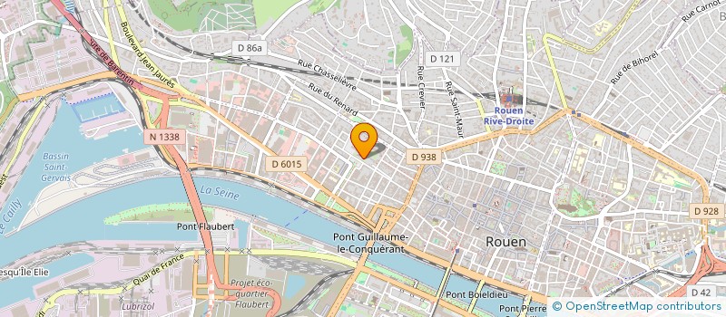 localisation de l'entreprise MADAME VIVIANE DEVAUX  ROUEN