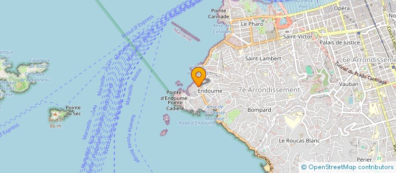 localisation de l'entreprise MADAME VIVIANE DI LIEGRO à MARSEILLE