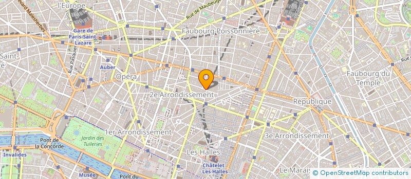 localisation de l'entreprise MADAME VIVIANE ENNUYER  PARIS