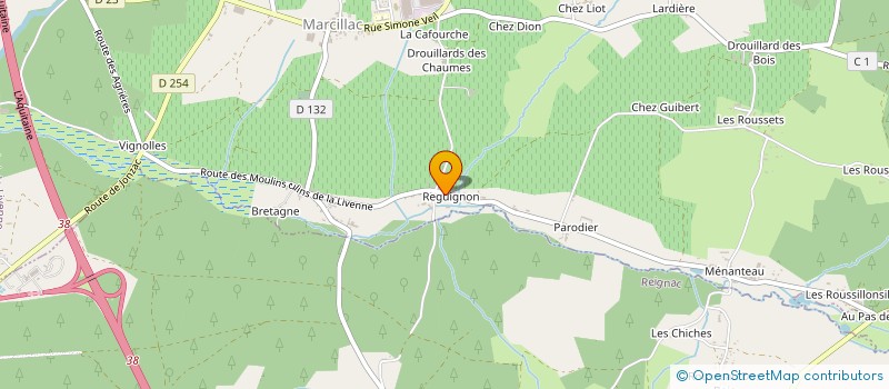 localisation de l'entreprise MADAME VIVIANE FARRUDJA  VAL-DE-LIVENNE