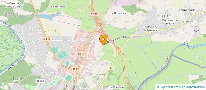 localisation de l'entreprise MADAME VIVIANE FAUROY  REDON