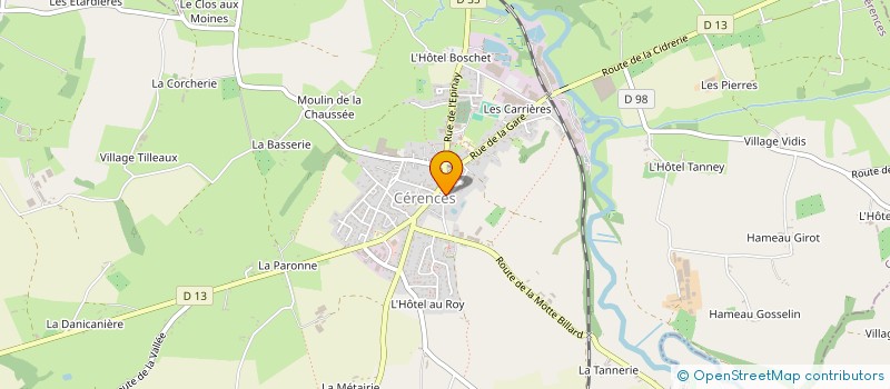 localisation de l'entreprise MADAME VIVIANE FEY  CERENCES