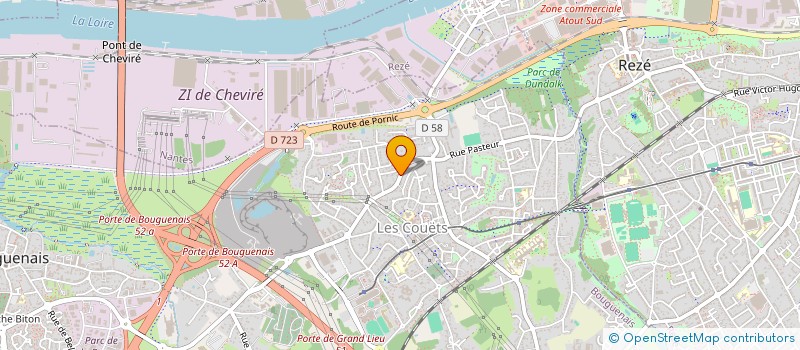 localisation de l'entreprise MADAME VIVIANE FRAPPREAU à BOUGUENAIS