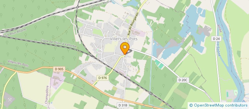 localisation de l'entreprise MADAME VIVIANE GENOT  VILLERS-LES-POTS