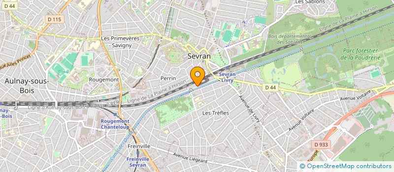 localisation de l'entreprise MADAME VIVIANE GEORGET à SEVRAN