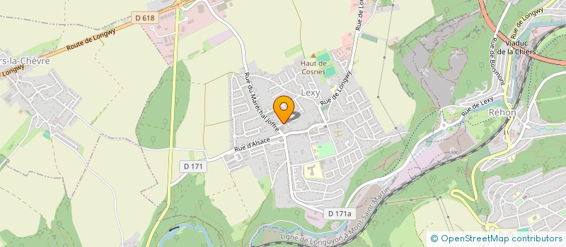 localisation de l'entreprise MADAME VIVIANE GERARD  LEXY