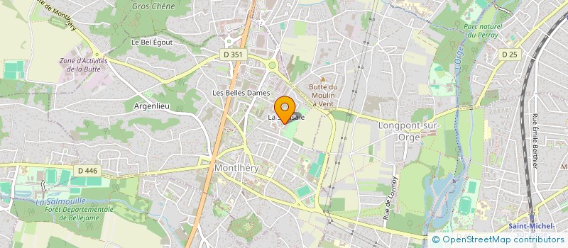localisation de l'entreprise MADAME VIVIANE GREINER à LONGPONT-SUR-ORGE