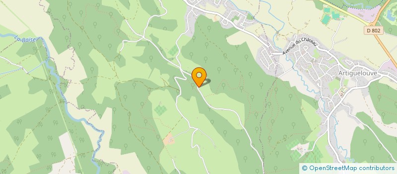 localisation de l'entreprise MADAME VIVIANE GUILLOT  MONTARDON