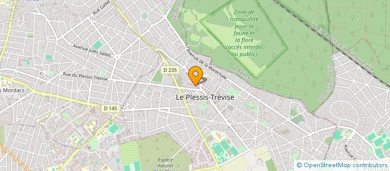 localisation de l'entreprise MADAME VIVIANE HANNOUN à LE PLESSIS-TREVISE