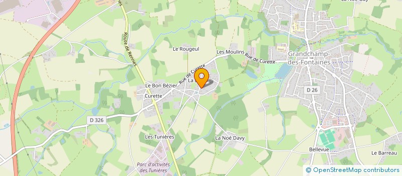 localisation de l'entreprise MADAME VIVIANE HAREL  TREILLIERES