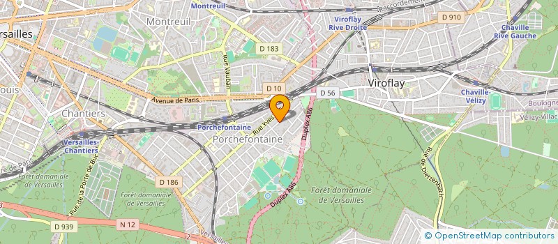 localisation de l'entreprise MADAME VIVIANE JARNOUIN à VERSAILLES