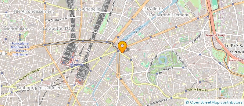 localisation de l'entreprise MADAME VIVIANE JIN  PARIS