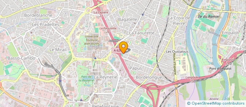 localisation de l'entreprise MADAME VIVIANE JOSEPH-MAURIN à TOULOUSE