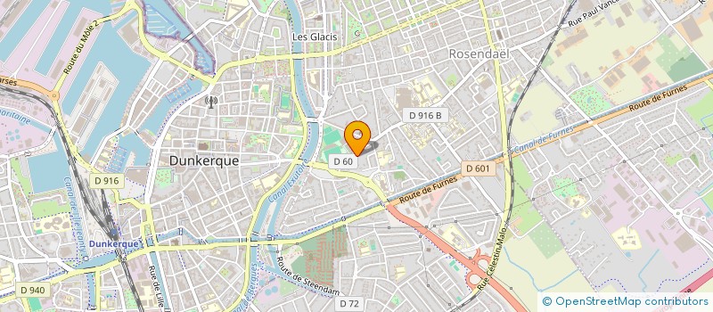 localisation de l'entreprise MADAME VIVIANE LANTOINE à DUNKERQUE