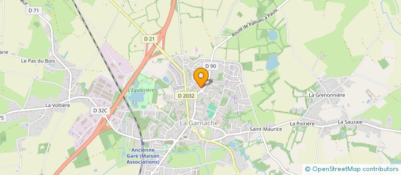 localisation de l'entreprise MADAME VIVIANE LASSAU à LA GARNACHE
