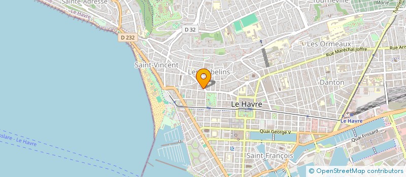 localisation de l'entreprise MADAME VIVIANE LECHERBONNIER à LE HAVRE