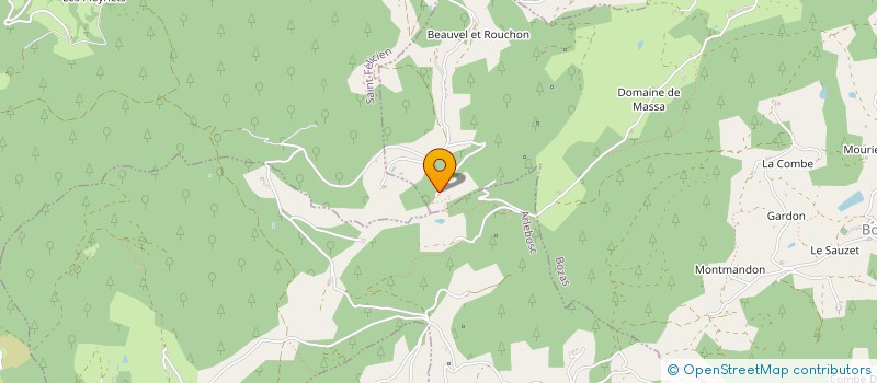 localisation de l'entreprise MADAME VIVIANE LEMARIGNIER  BOZAS