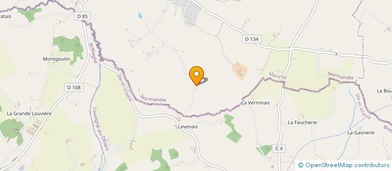 localisation de l'entreprise MADAME VIVIANE LENORMAND à SAINT-HILAIRE-DU-HARCOUET
