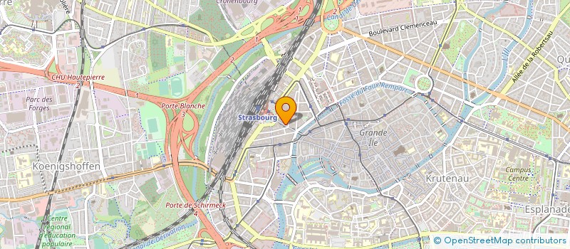 localisation de l'entreprise MADAME VIVIANE LOBJOIE à STRASBOURG