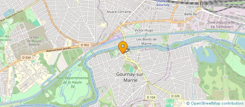 localisation de l'entreprise MADAME VIVIANE LOPEZ à GOURNAY-SUR-MARNE