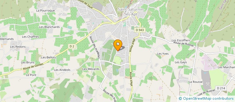 localisation de l'entreprise MADAME VIVIANE LORRAIN à SAINT-SATURNIN-LES-APT