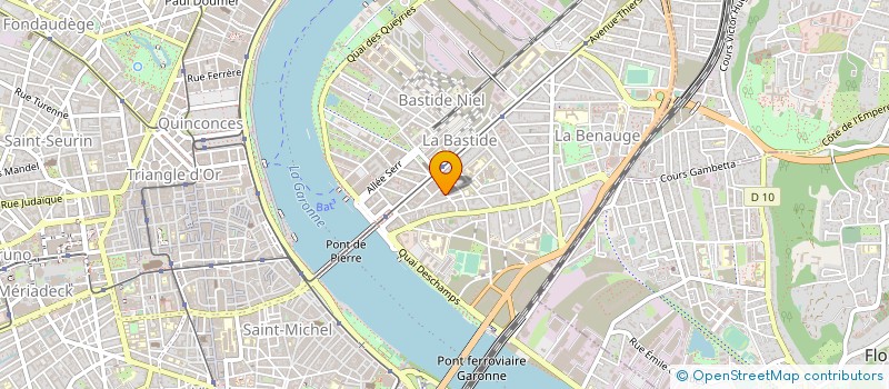 localisation de l'entreprise MADAME VIVIANE MARCHAND à BORDEAUX