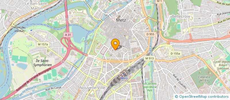 localisation de l'entreprise MADAME VIVIANE MARSEGAN à METZ