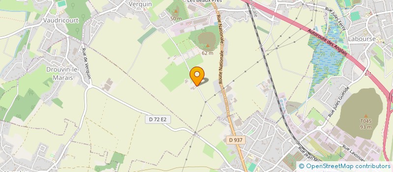 localisation de l'entreprise MADAME VIVIANE MERSEMAN  VERQUIN