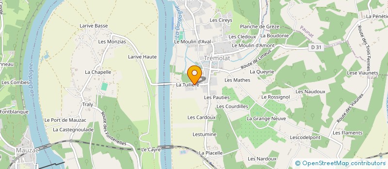 localisation de l'entreprise MADAME VIVIANE MISSIO  TREMOLAT