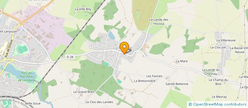 localisation de l'entreprise MADAME VIVIANE NESTOUT à LAMBALLE-ARMOR