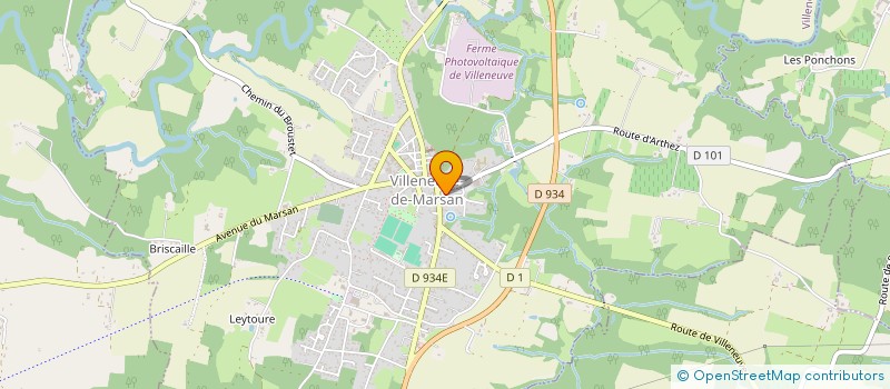 localisation de l'entreprise MADAME VIVIANE NICOLAS à VILLENEUVE-DE-MARSAN