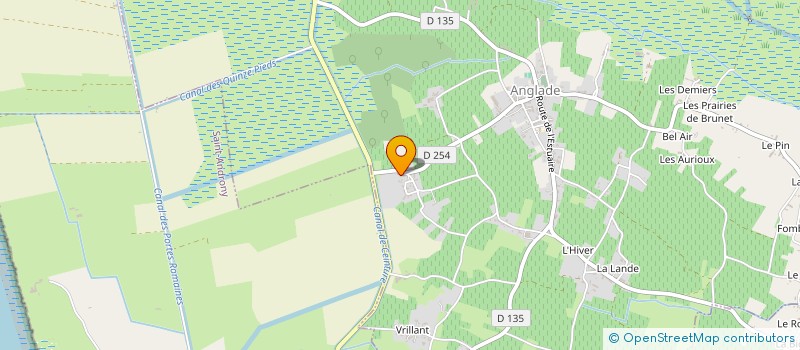 localisation de l'entreprise MADAME VIVIANE NOBLE  ANGLADE