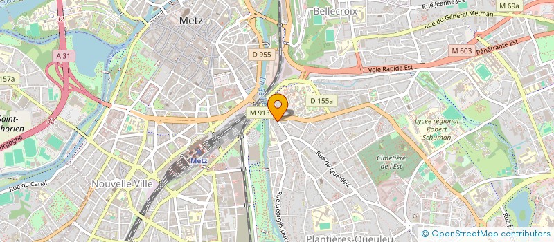 localisation de l'entreprise MADAME VIVIANE OMARINI à METZ