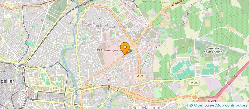 localisation de l'entreprise MADAME VIVIANE PAPACHRISTON à MONTPELLIER